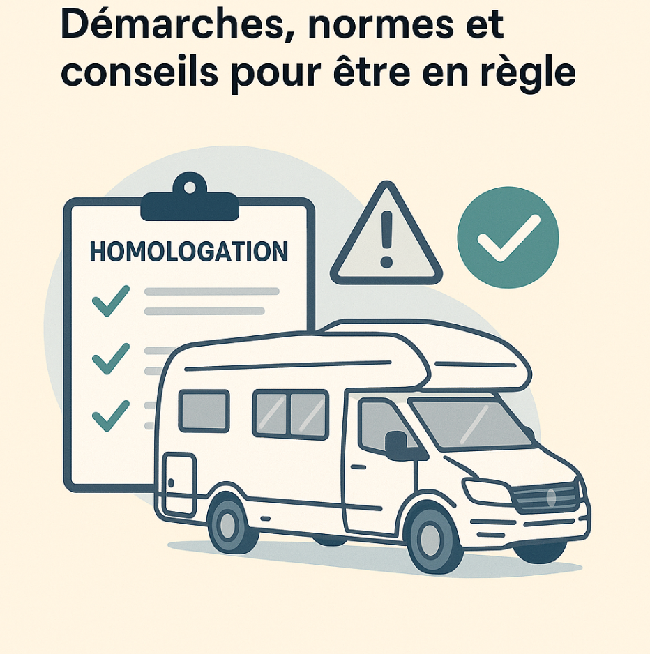 homologation VASP fourgon aménagé : normes RTI et démarches DREAL pour van