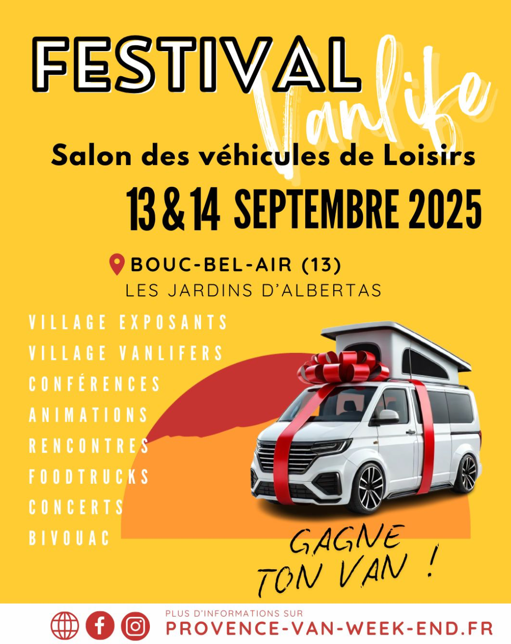 Retrouvez-nous au Provence Van Week-End 2025 à Bouc-Bel-Air !