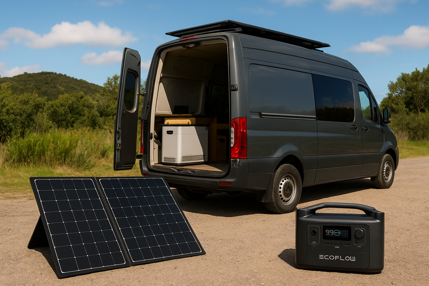 circuit électrique et batterie nomade vanlife