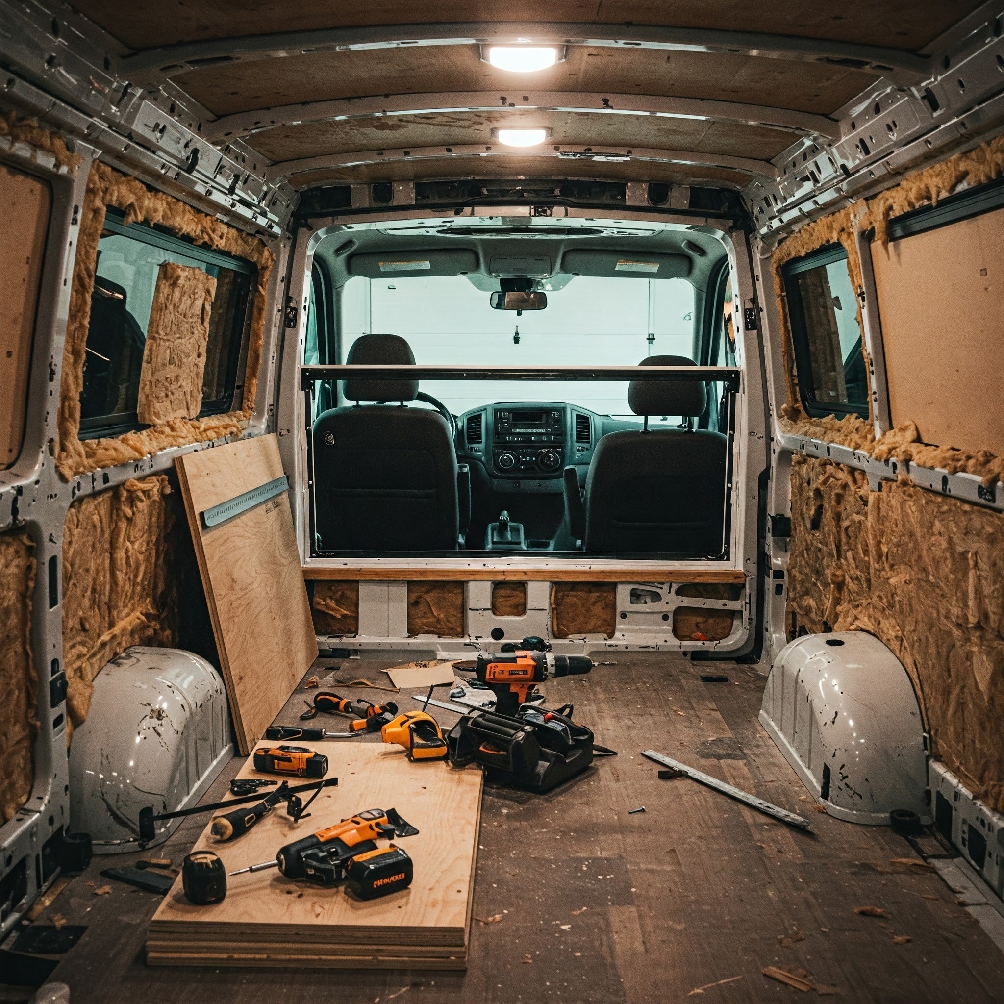 Créer des ouvertures dans votre fourgon : fenêtres, lanterneaux, aérations - guide et conseils pour réussir (surmonter le stress inclus !)