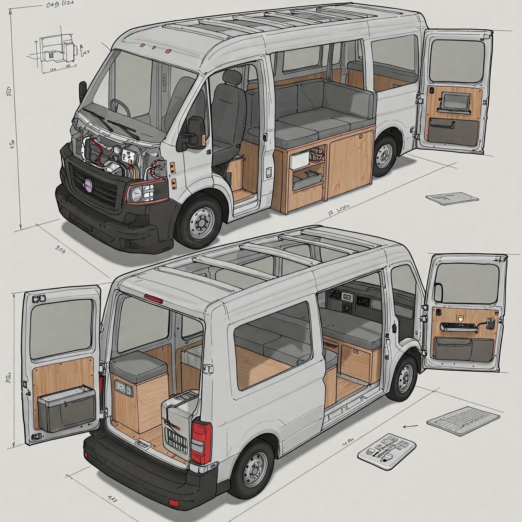 Faire un plan 3D de son Van ou Fourgon aménagé : Utile, facile ou indispensable ?
