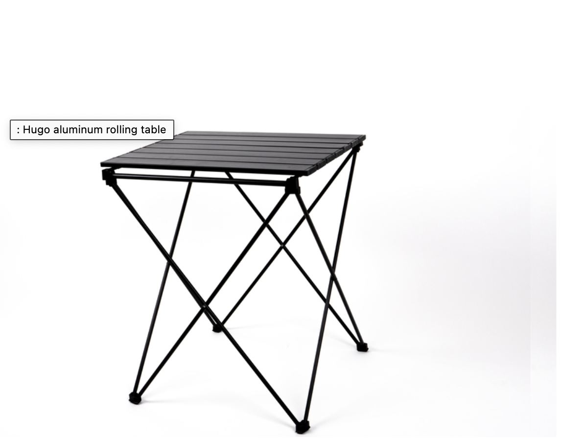 Table pliante légère avec sac de rangement