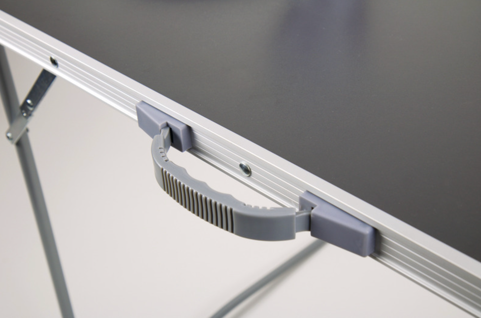 Table compacte pliante - Pour 2 à 4 personnes gris foncé