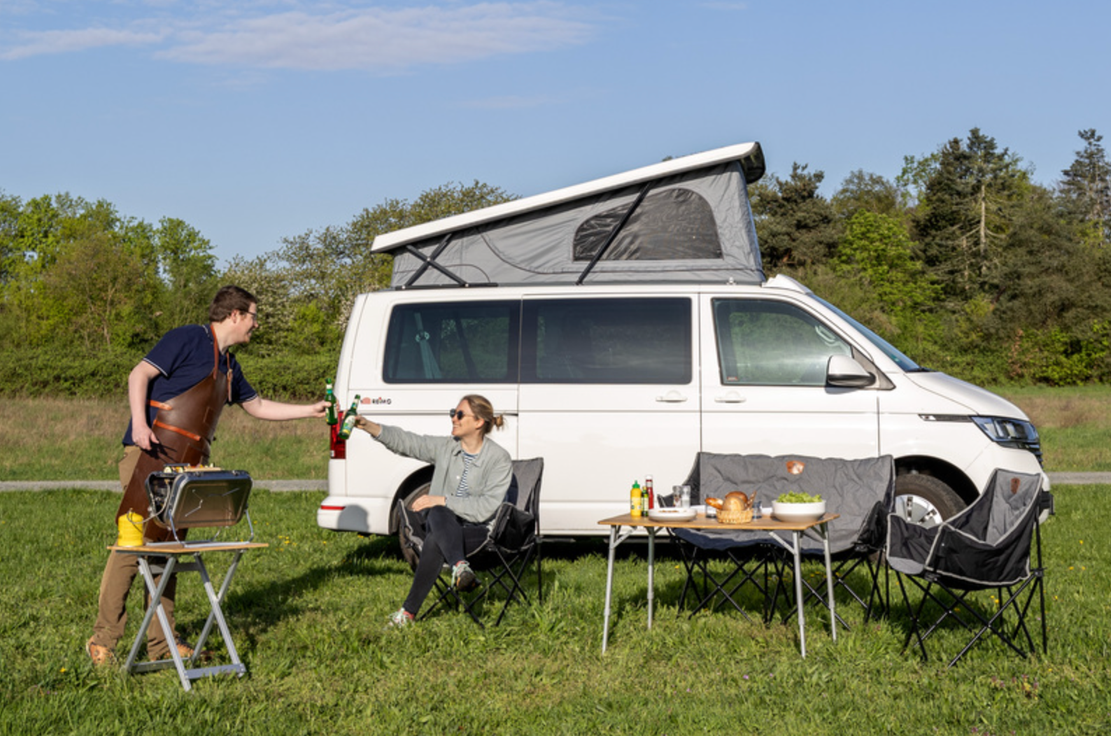 Canapé pliant pour 2 personnes outdoor