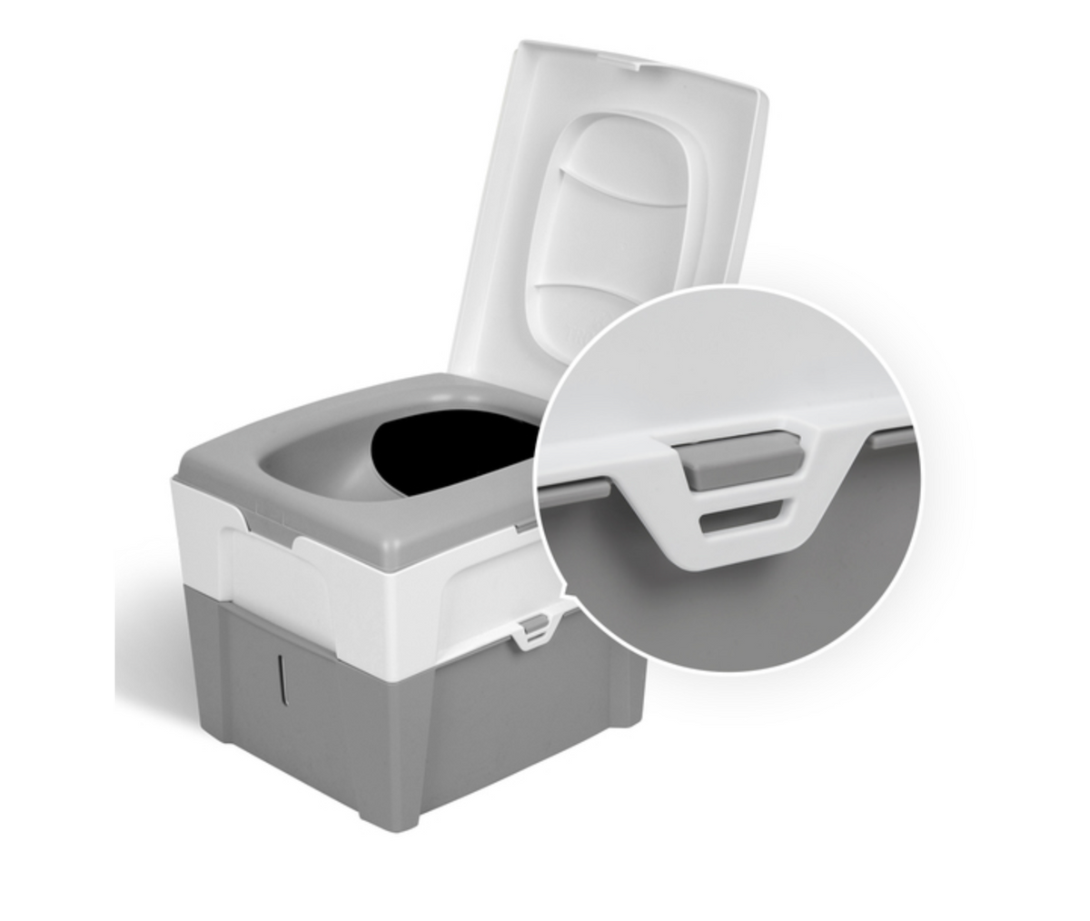 Toilette TROBOLO Wanda – hauteur d'assise 310 ou 490 mm, charge max 150 kg