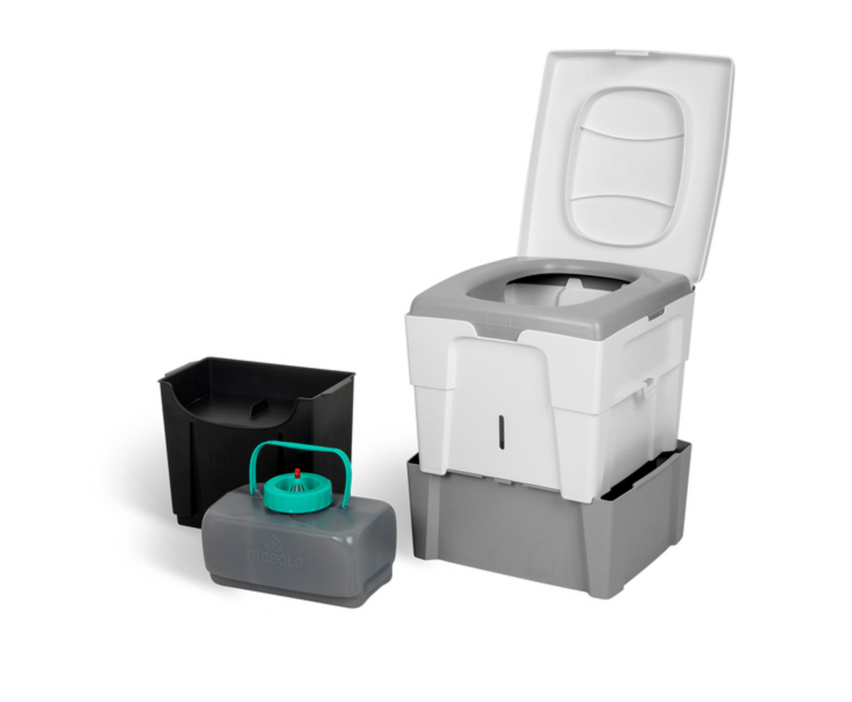 Toilette sèche TROBOLO Wanda – utilisation en van aménagé ou camping-car