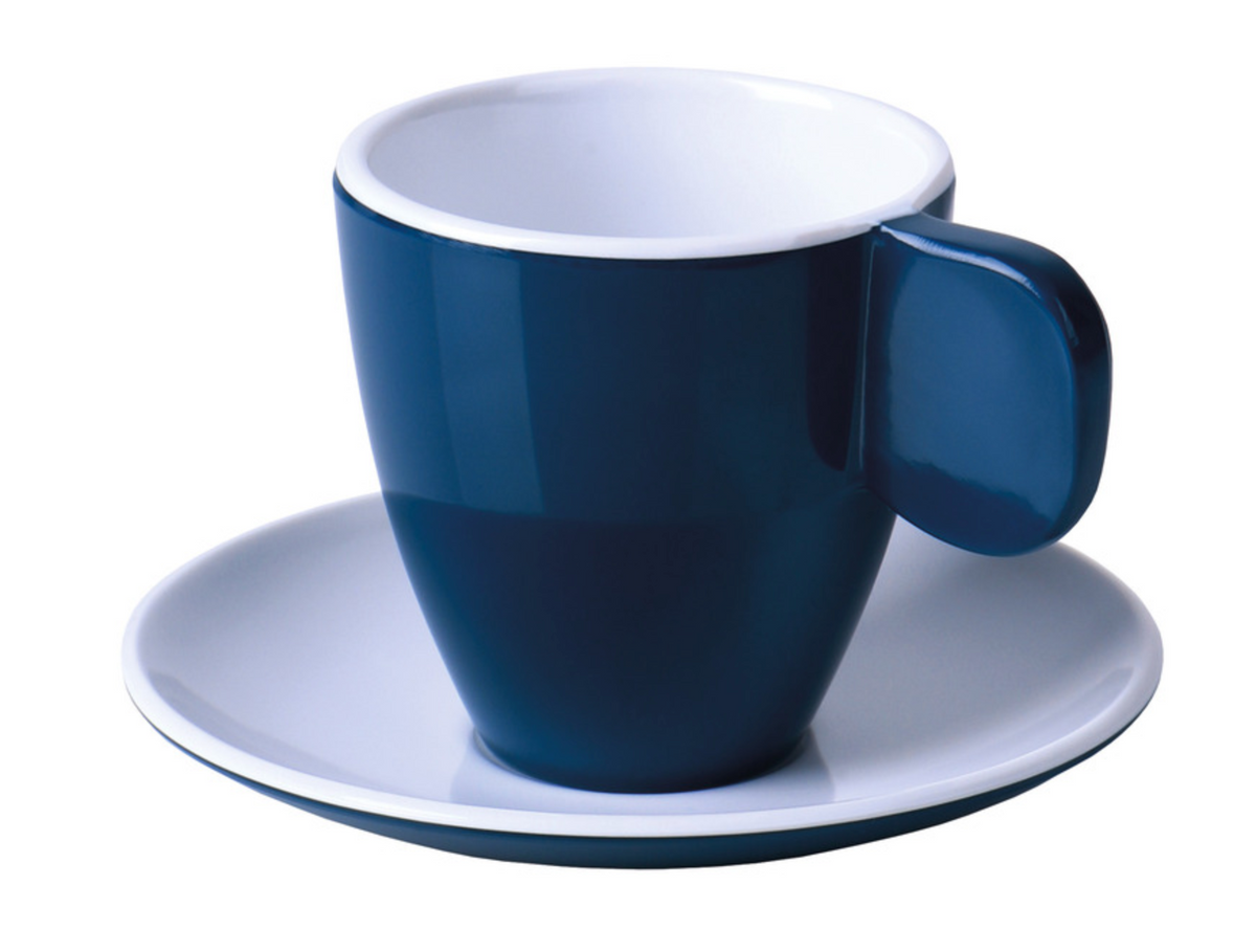 Tasse expresso en mélaminé avec anse intégrée pour van aménagé et camping