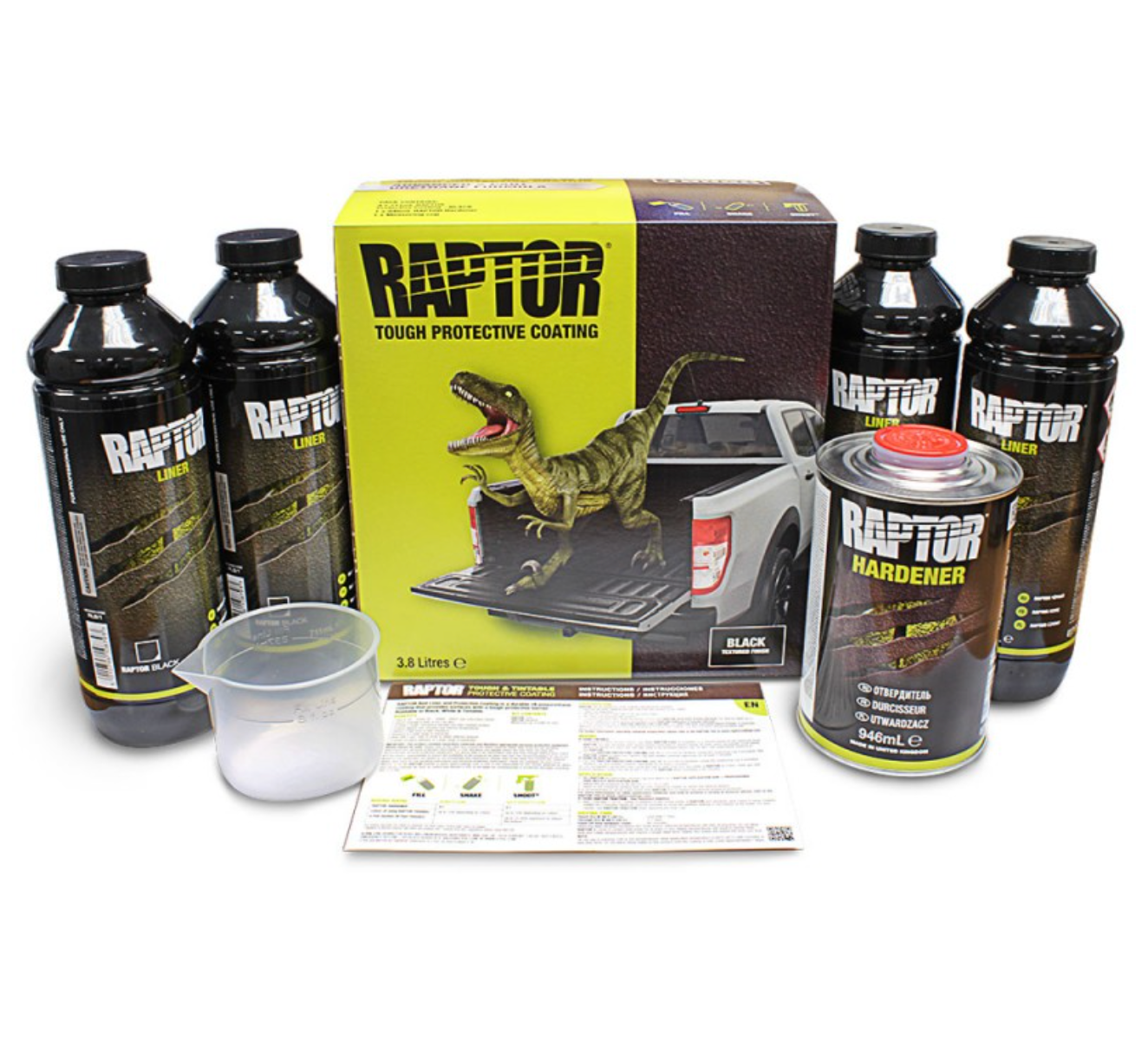 Revêtement RAPTOR – protection chocs, UV et carburants