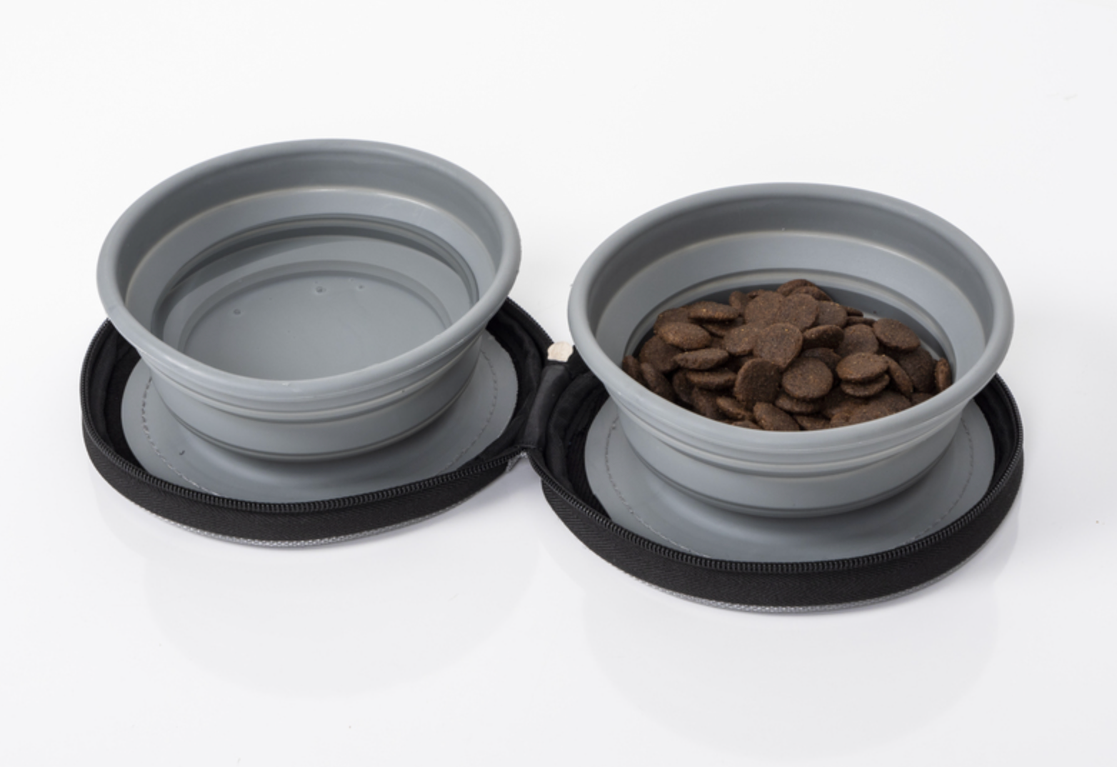 Double gamelle pliable