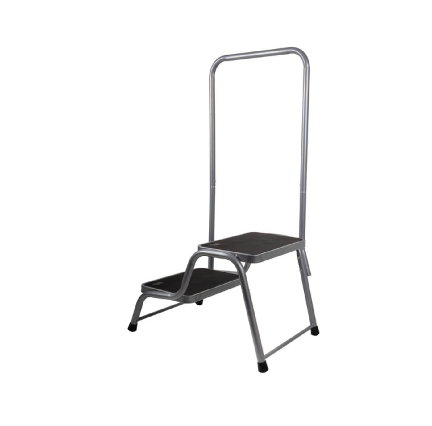 Marche pied camping-car en acier antidérapant – 43×64×37,5 cm, charge max 150 kg, patins caoutchouc