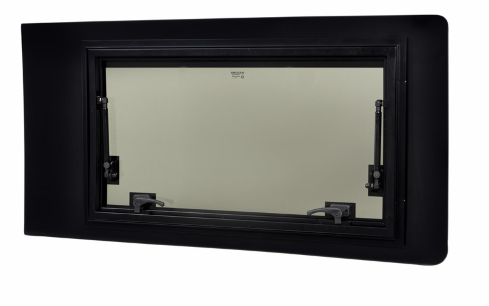 Baie projetable VW T5/T6 – boulons de verrouillage et charnière verre véritable