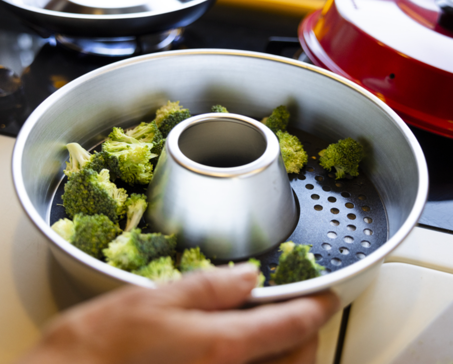 Plaque cuisson perforée Omnia