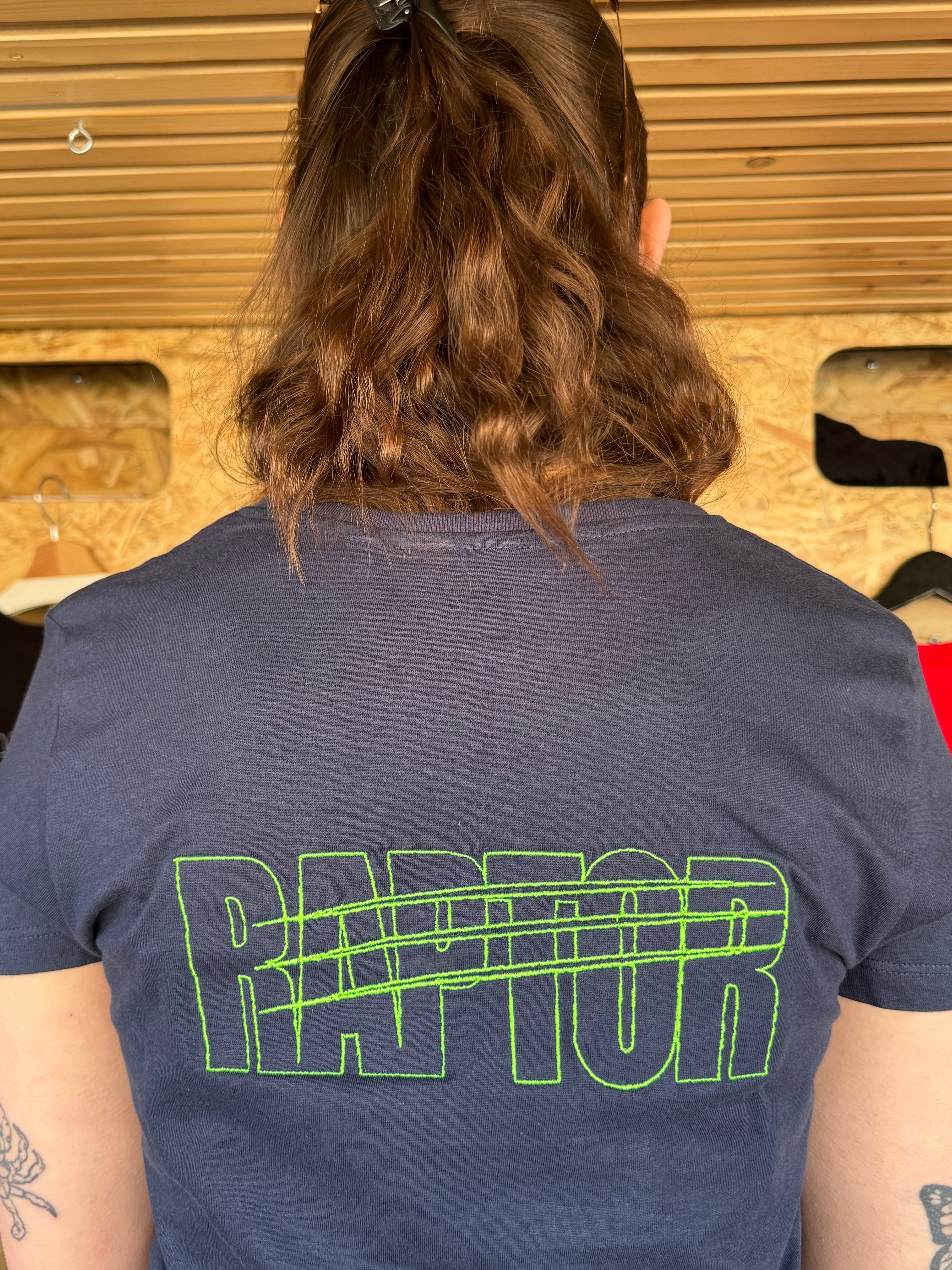 Tee-shirt femme Raptor col V