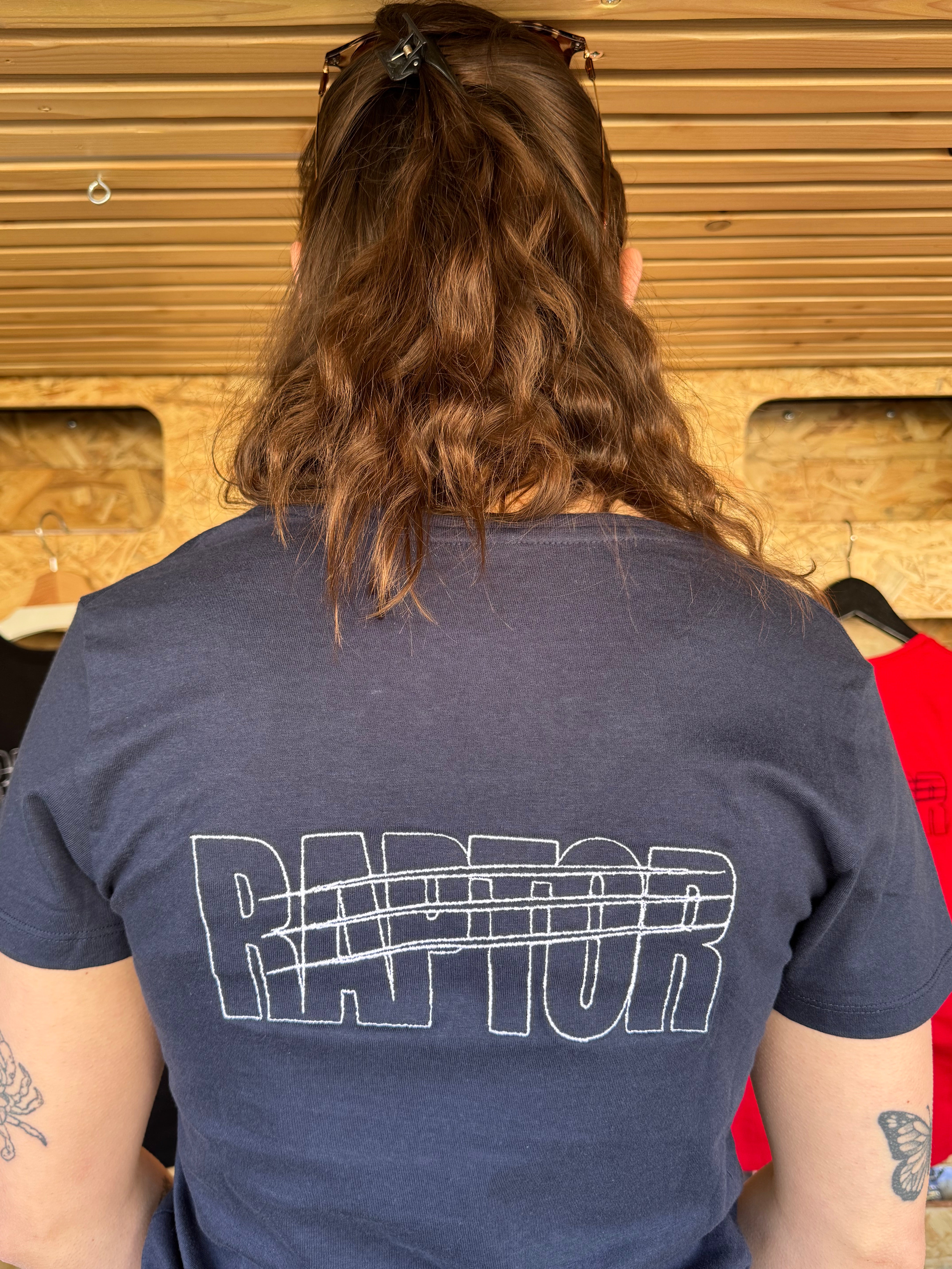 Tee-shirt femme Raptor col V