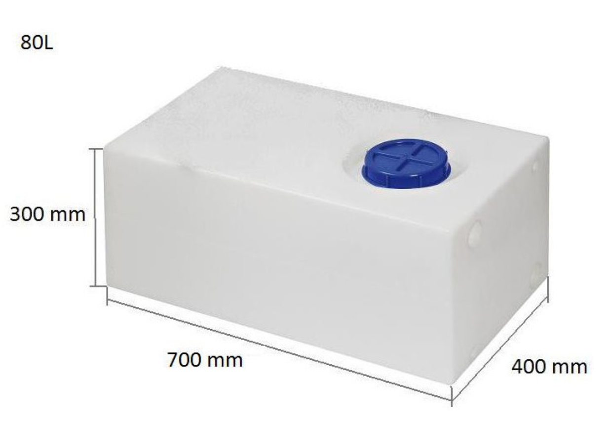 Réservoir rigide eau potable 80 L – Osculati