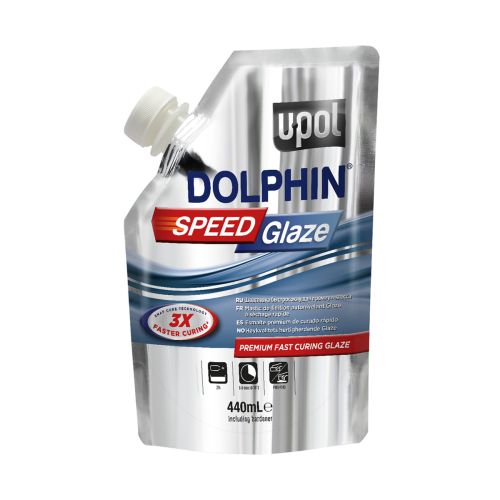 U-POL Dolphin Speed Glaze – Mastic de finition ultra-rapide 440 ml