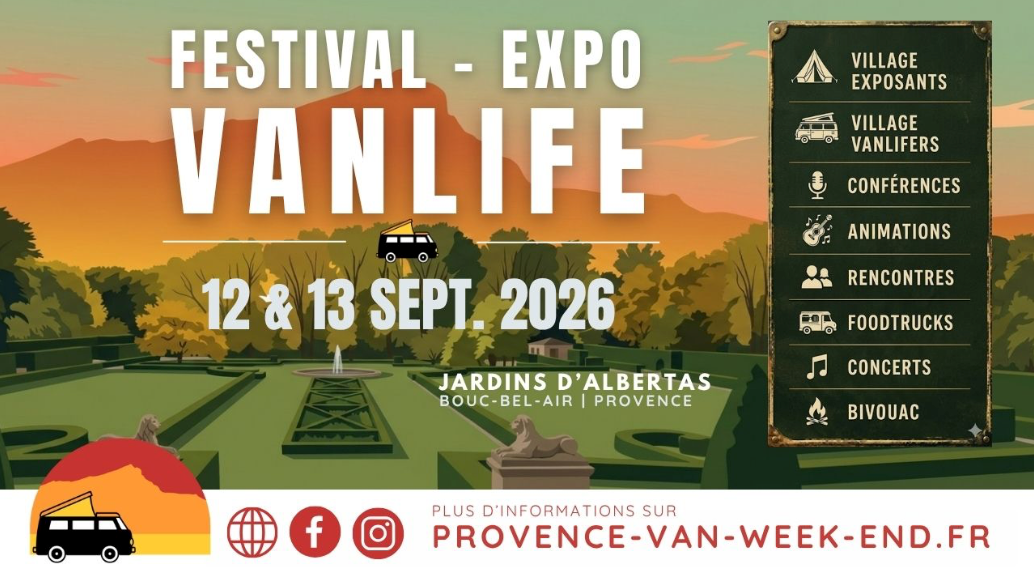 Provence Van Week-End 2026 ! 🚐