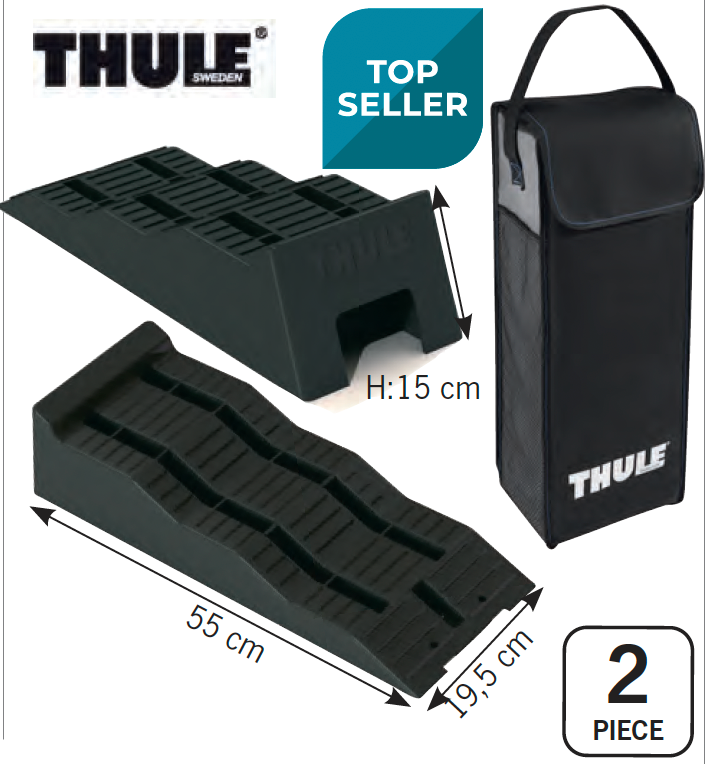 Cales étagées jusqu'à 5 t/axe Thule