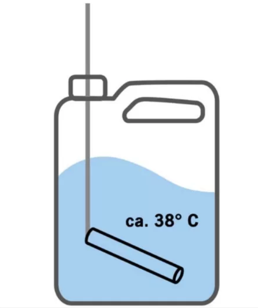 Chauffe-eau de jerricane