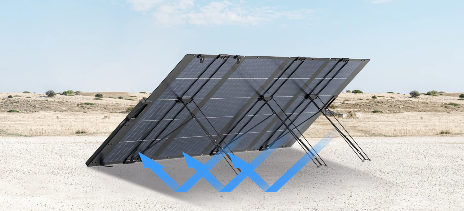 Panneau solaire portable EcoFlow 160W NextGen – Pliable haute performance