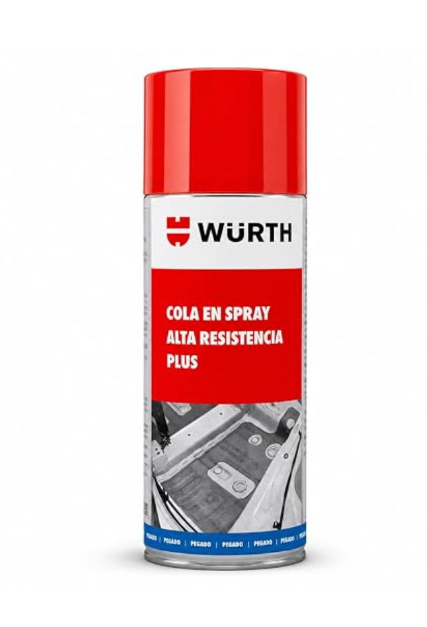 colle en spray haute résistance – résistance thermique 110°C aménagement camping-car
