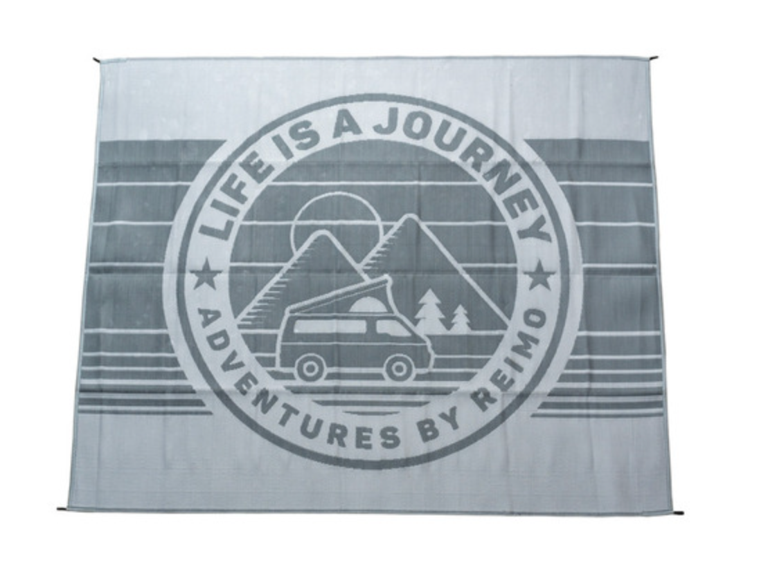 Tapis de sol « La vie est un voyage » - 250 x 260 cm