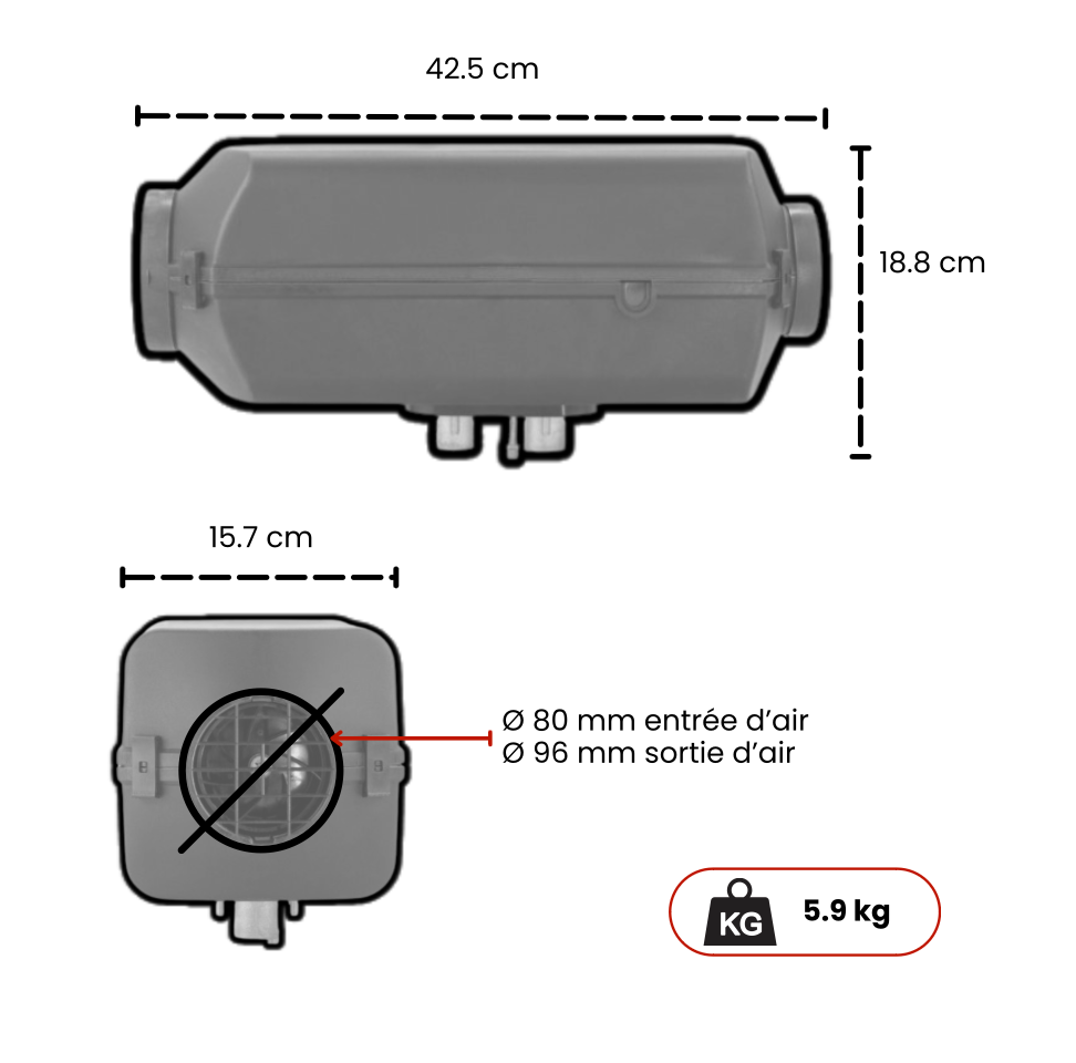 Chauffage Autoterm Air 4D