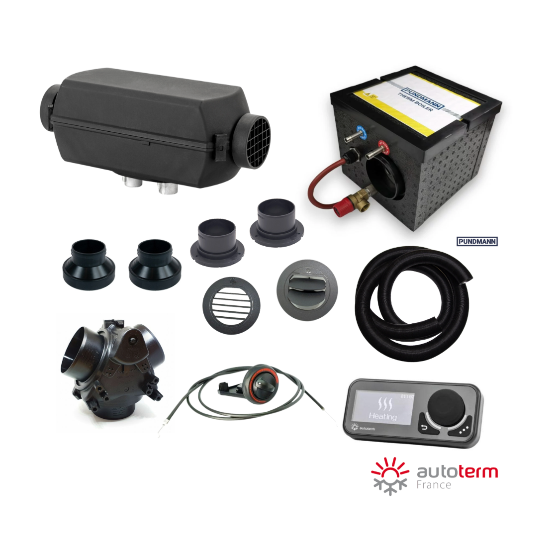 Kit Chauffage AIR 2D et chauffe-eau 3L