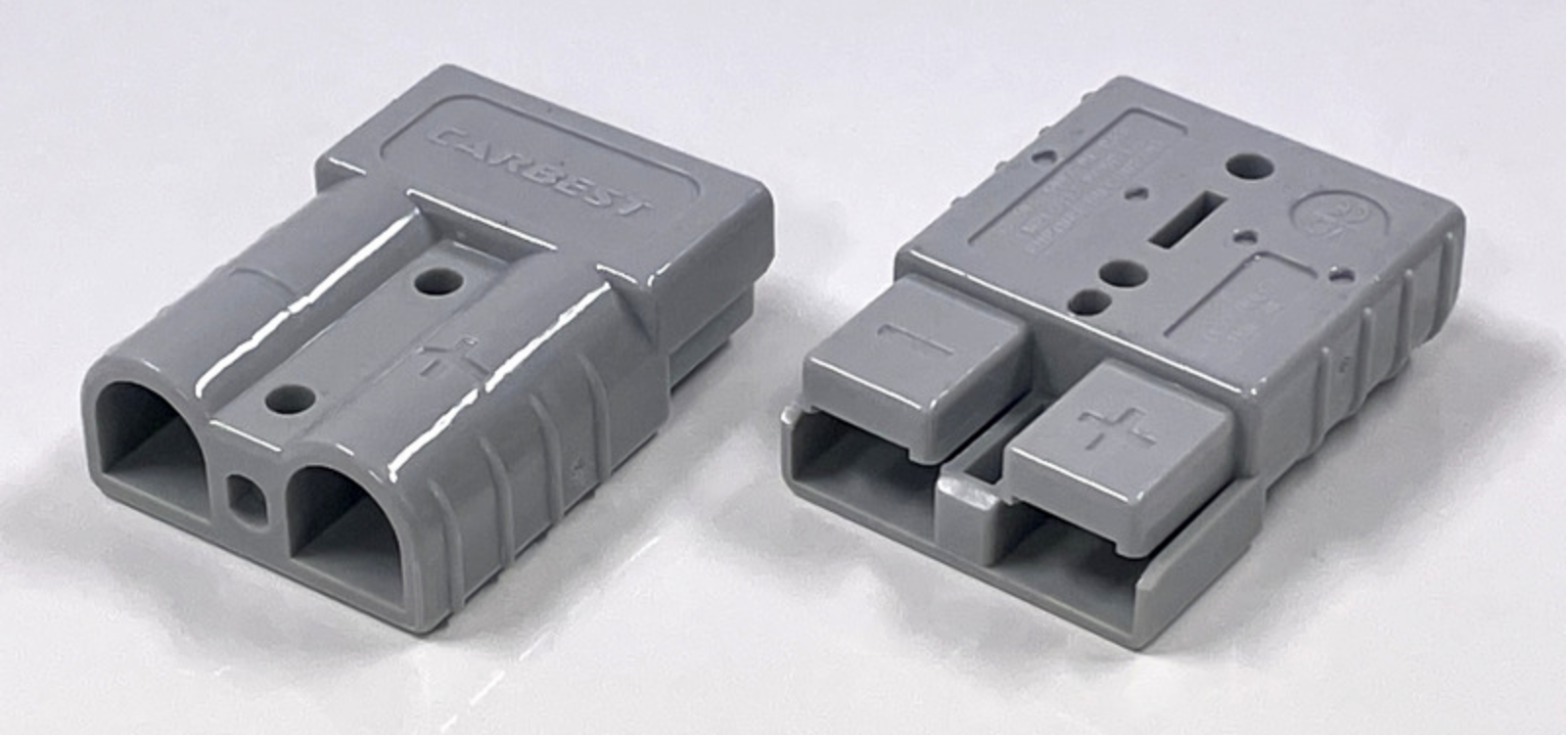Connecteurs électriques 2 pôles 50A – kit 2 pièces pour batterie et panneau solaire