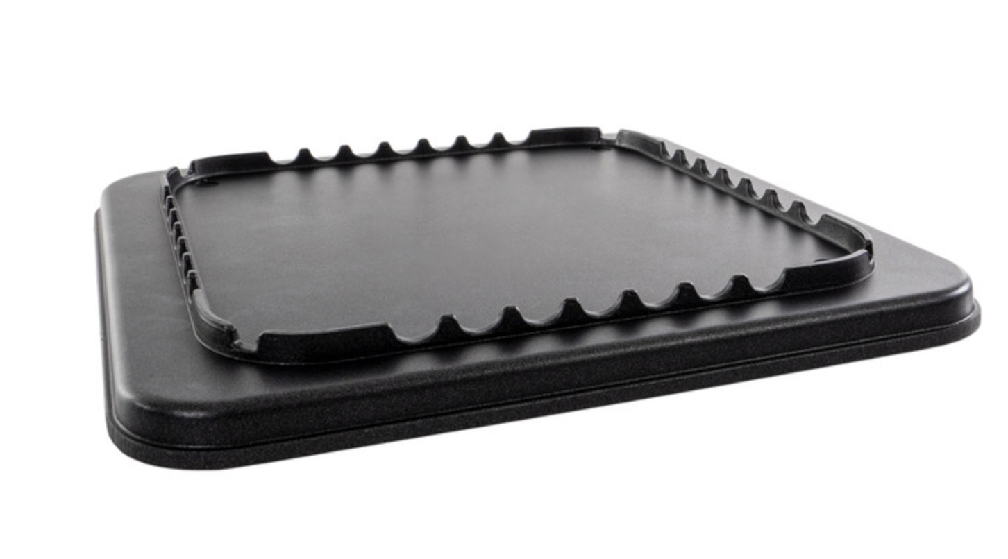 Plaque grill rainurée Cook’N’Fold – plancha grill pour réchaud à cartouche