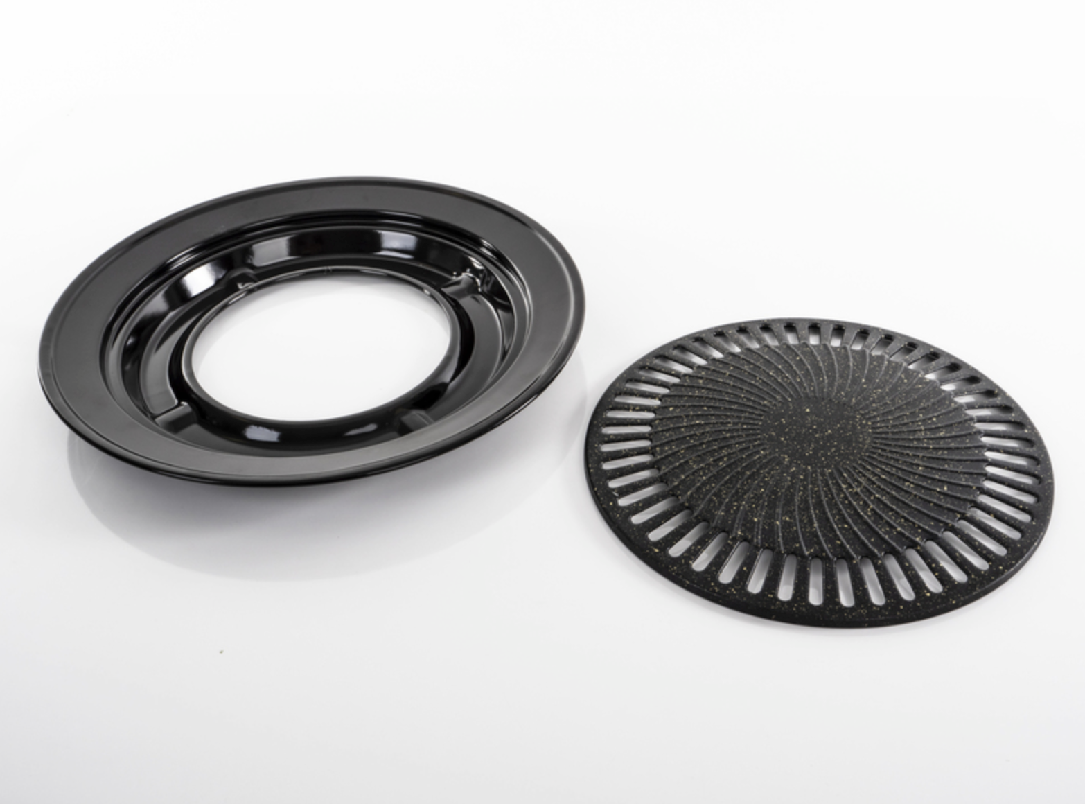 Plaque de grill ronde Cook’N’Fold – plancha grill pour réchaud gaz portable