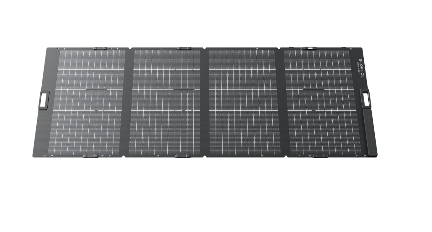 Panneau solaire portable EcoFlow 400W bi-facile – Recharge solaire haute puissance