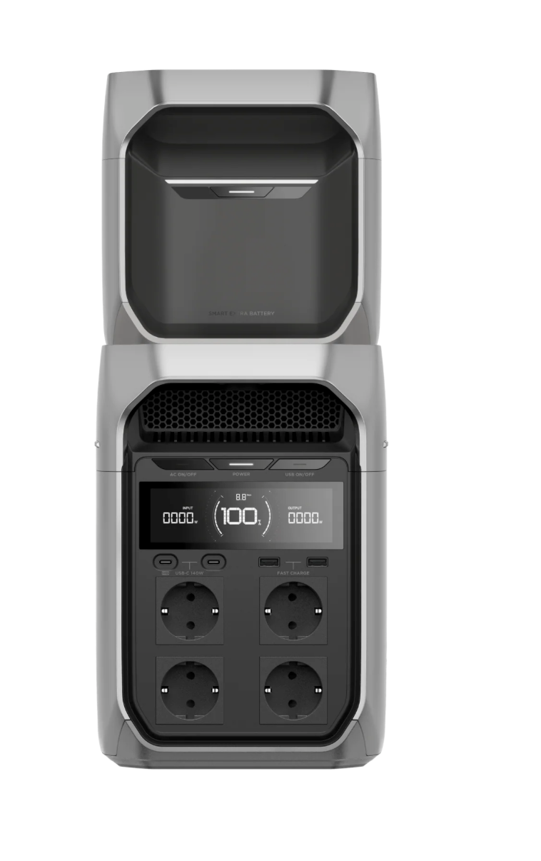 EcoFlow DELTA 3 Plus – Batterie nomade 1024Wh ultra rapide pour vanlife & autonomie