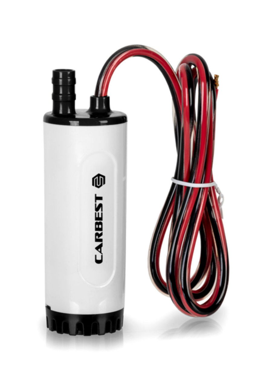 Pompe immergée 12V 15 L/min – Compacte et compatible eau potable