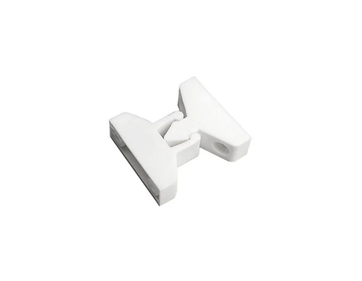Arrêt de porte en nylon Ø31 mm pour camping-car, fourgon et caravane