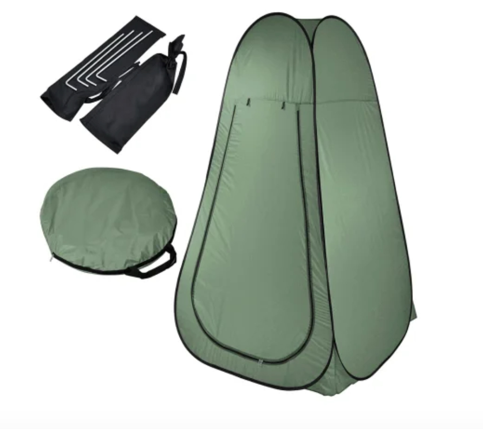 Cabine de douche pliable pour camping-car, van et bivouac