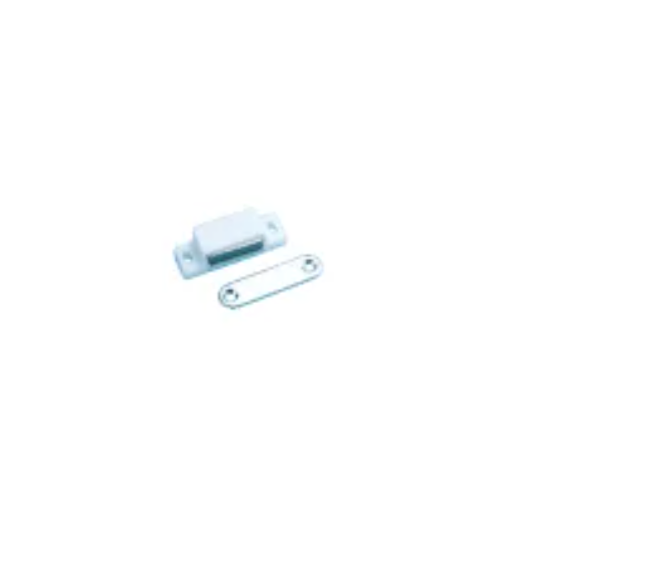 Loqueteau magnétique 4 kg pour porte de meuble – Blanc ou marron