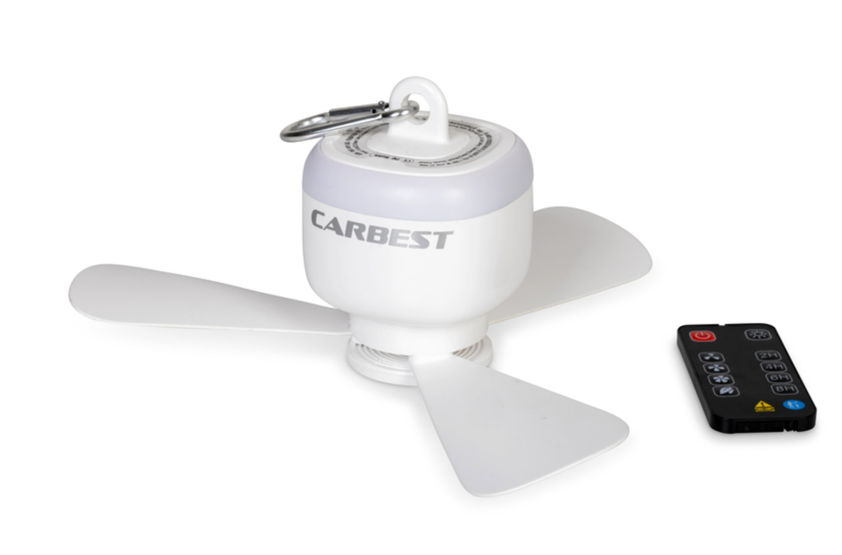 Ventilateur rechargeable avec éclairage LED
