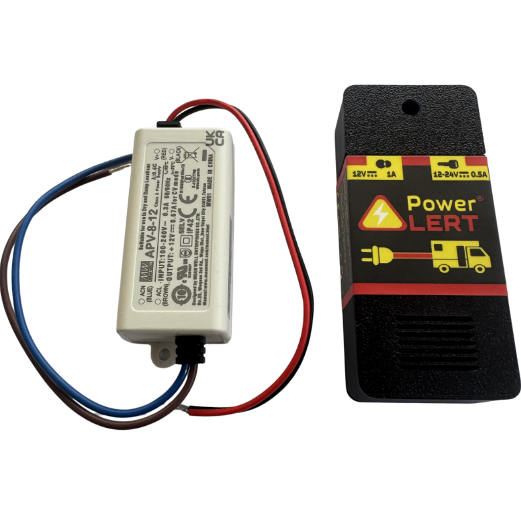 PowerALERT® – Avertisseur sonore de branchement secteur pour camping-car et van