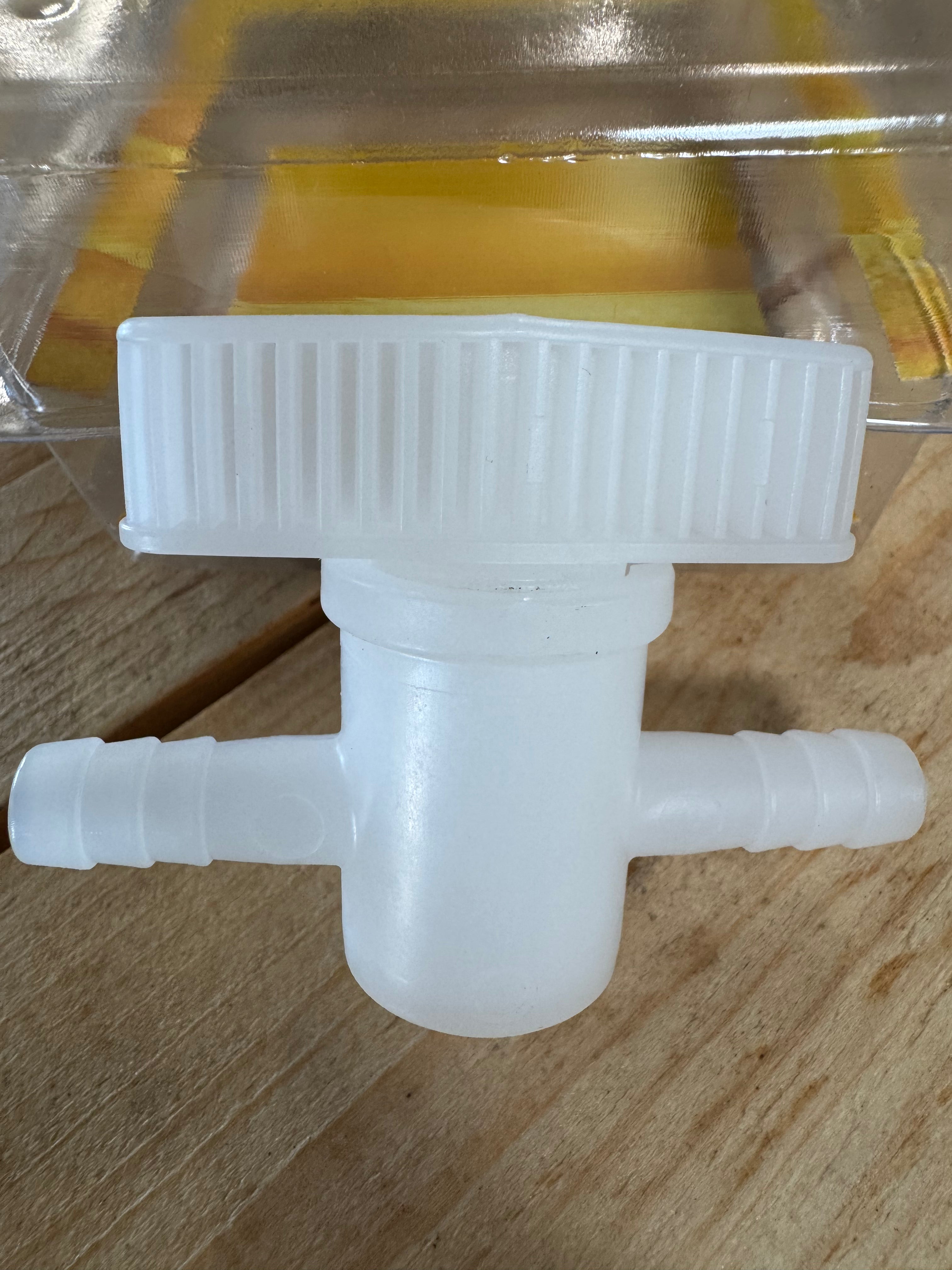 Vanne d'arrêt d'eau 10 mm (3/8") pour camping-car et fourgon aménagé