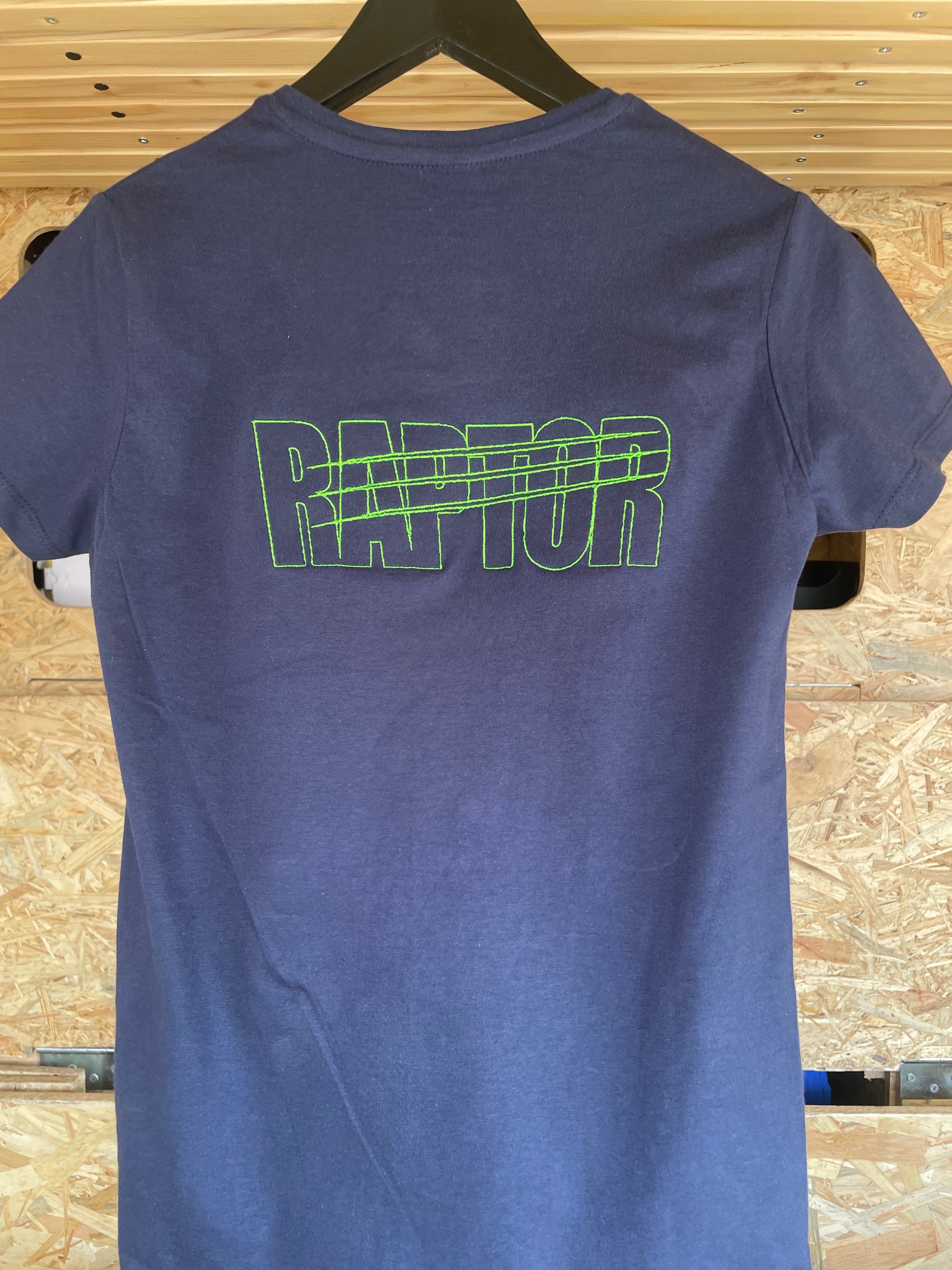 Tee-shirt femme - Bleu marine (col V)