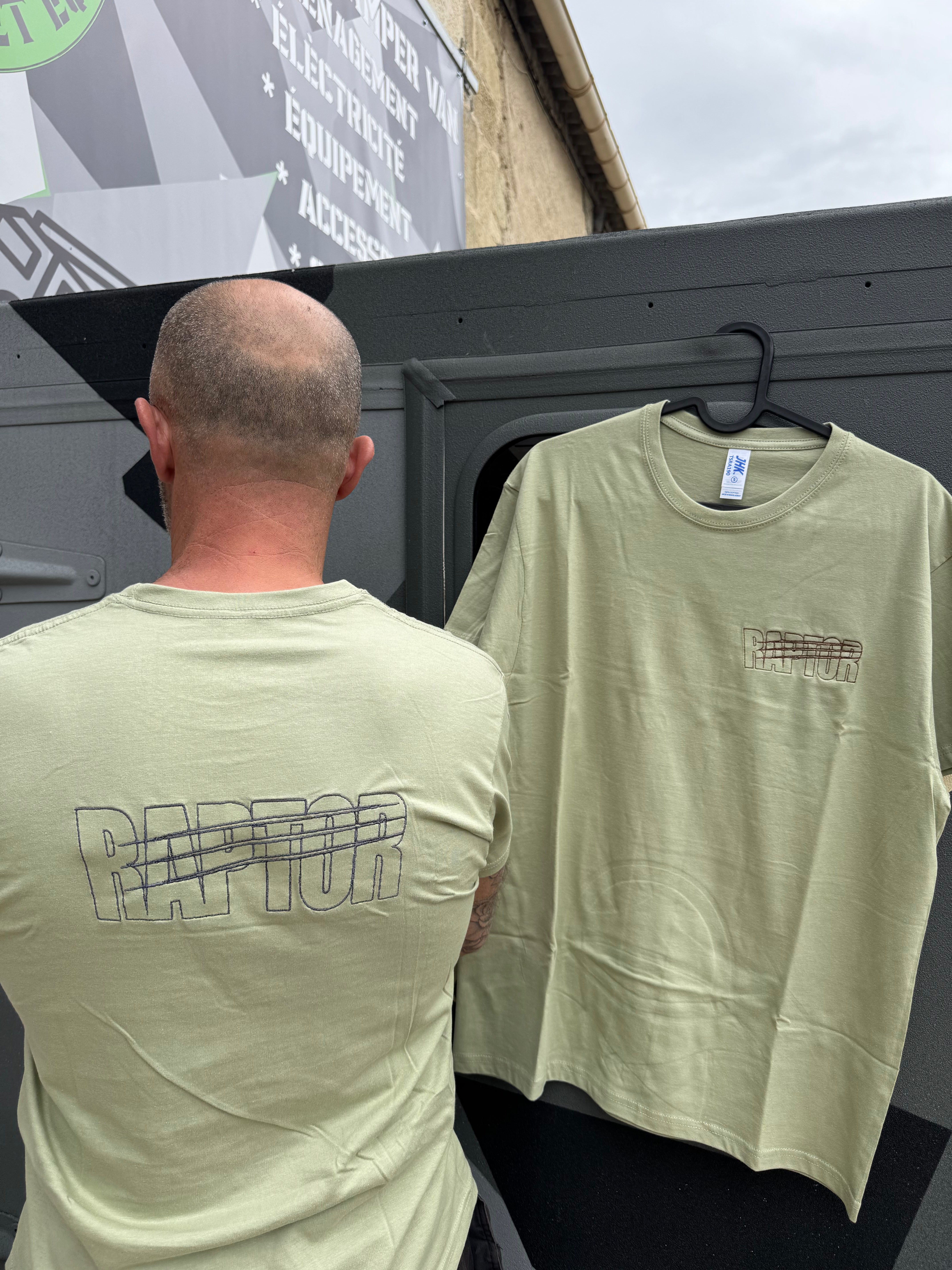 Tee-shirt homme - Vert pâle