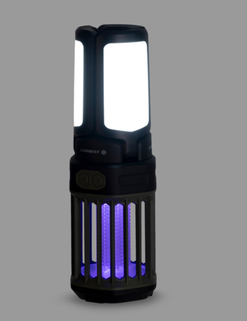 Lampe LED anti insecte 12V – éclairage et anti-moustiques camping