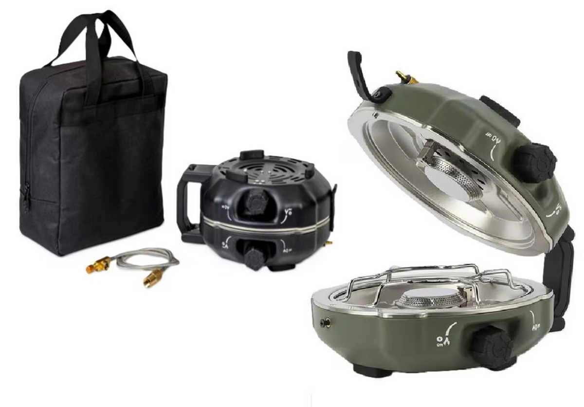 rechaud 2 feux gaz sac de transport